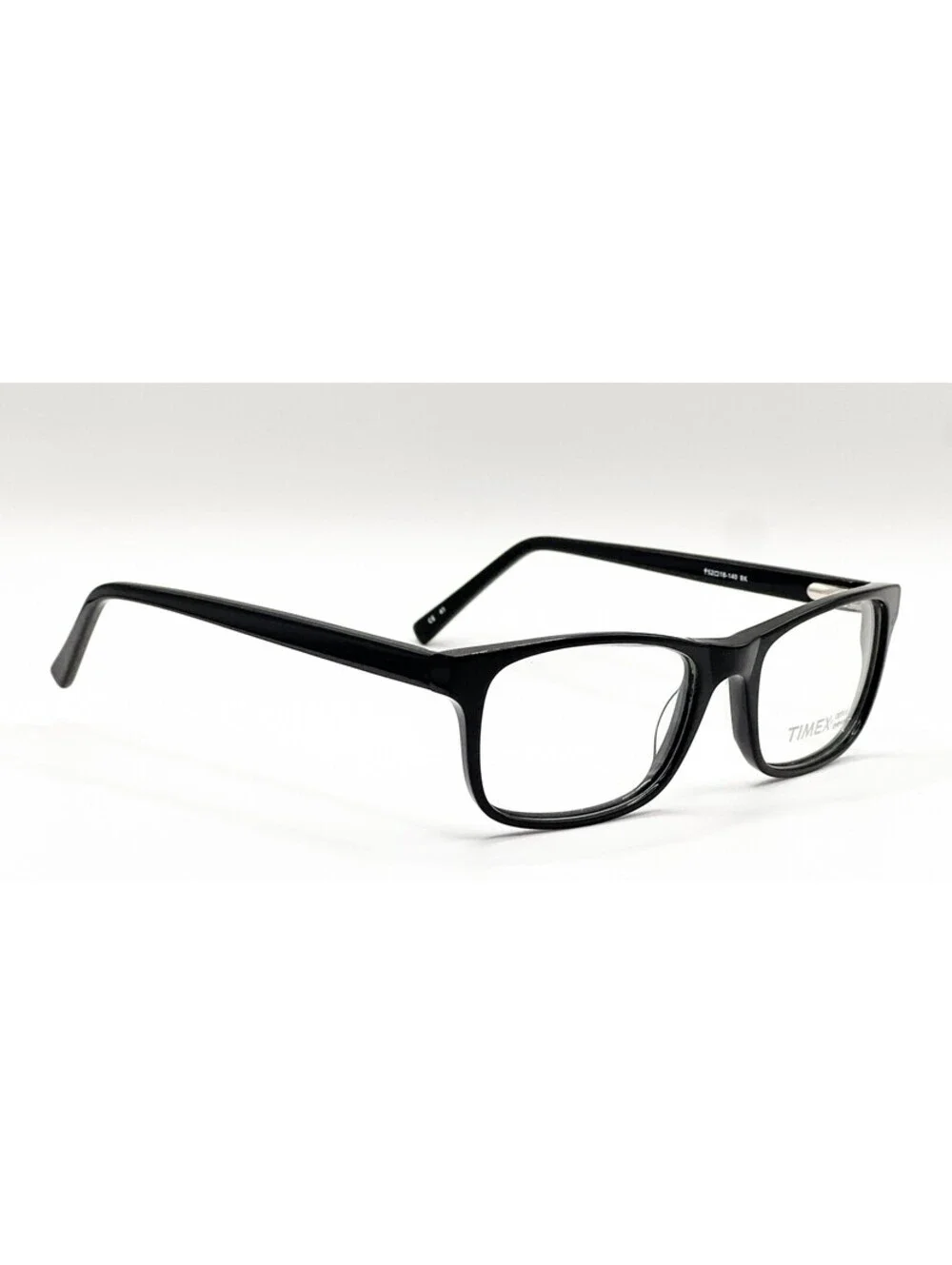 Timex T290 BK Black Square Authentic Eyeglass Frames 52-18-140